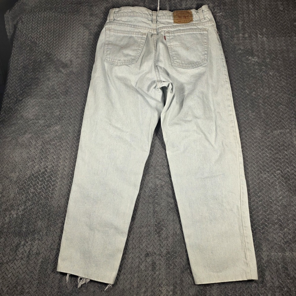 Vintage 90s Levi's 550 Jeans Men 36x32 Fits 34x30 Light Wash Relaxed Made In USA